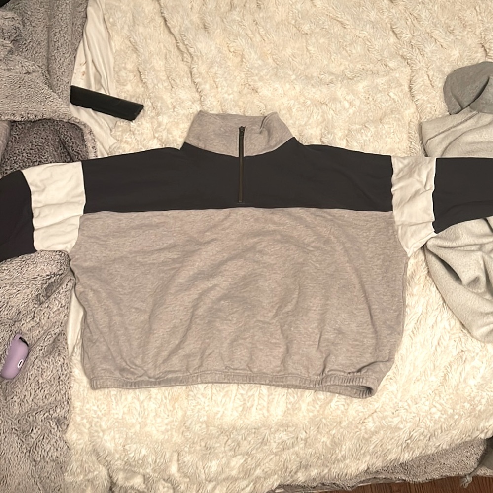 half zip up hoodie
